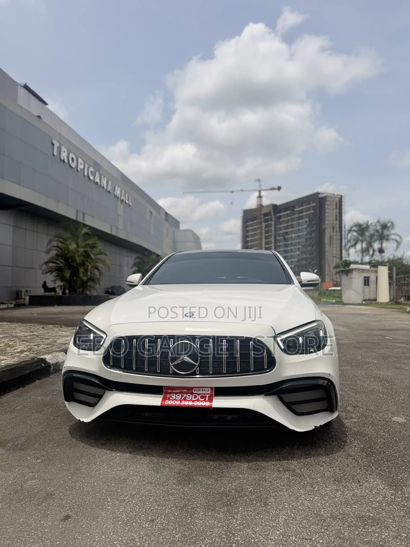 Mercedes-Benz E300 4Matic AWD Sedan (2.0L 4cyl 9A) 2017 White