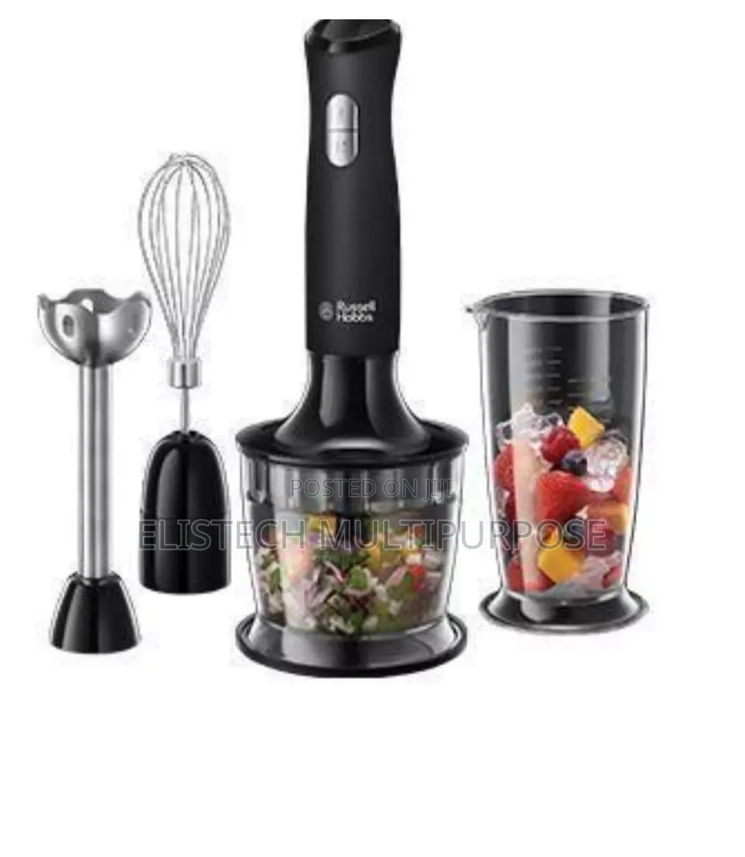 Russell Hobbs Desire 3-in-1 Hand Blender - Matte Charcoal (500w)