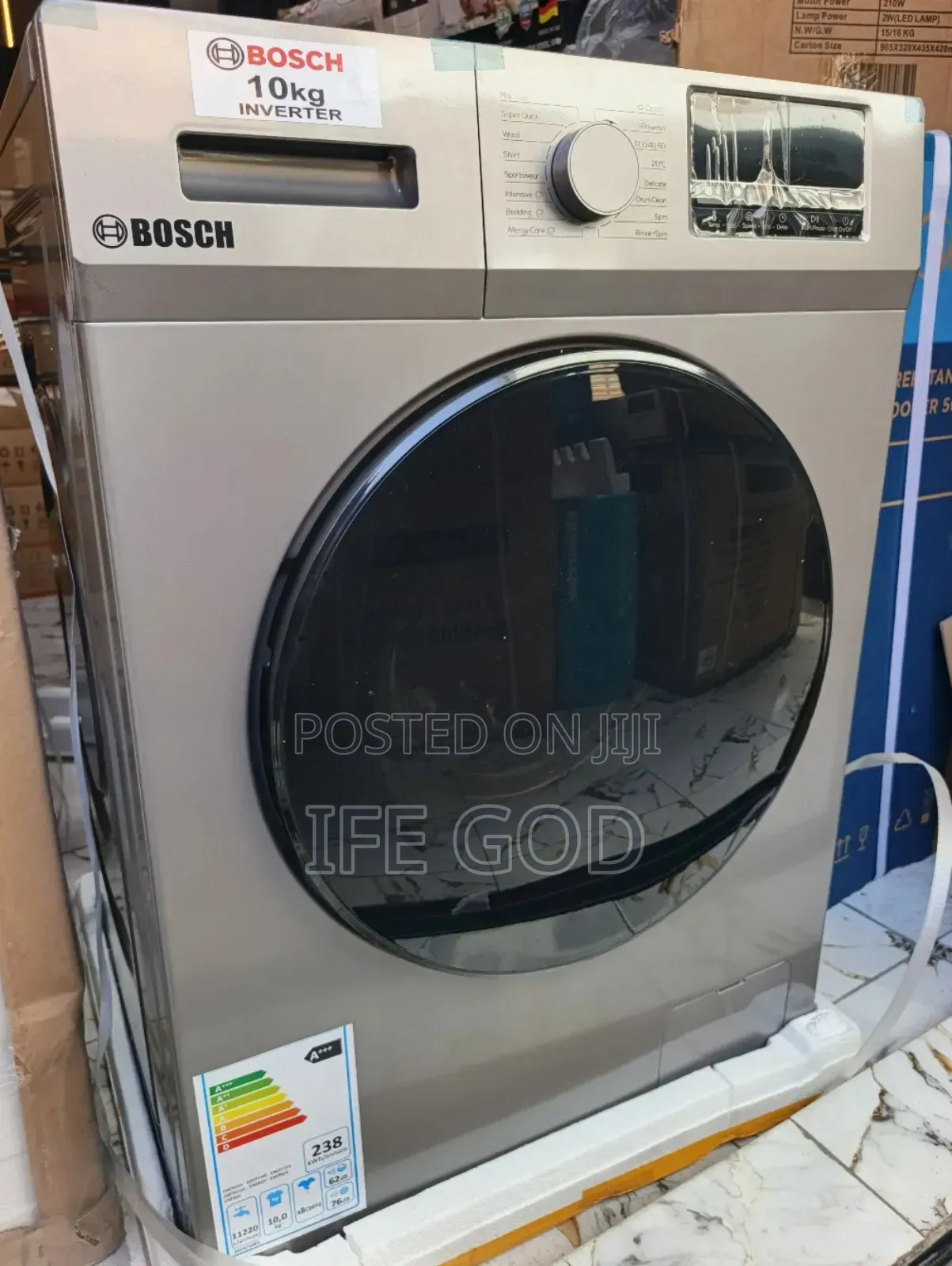 Original Bosch 10kg Automatic BLDC Inverter Motor Washing Machine Etc.
