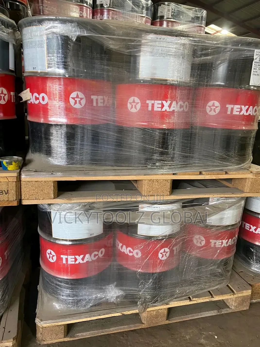 Texaco Hydraulic Oil Aw-68 Anti Wear Hydraulic Oil Drum