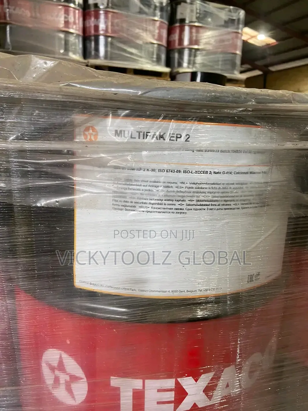 Texaco Multifak Ep 2 Premium Multi Purpose Lithium Grease 180kg