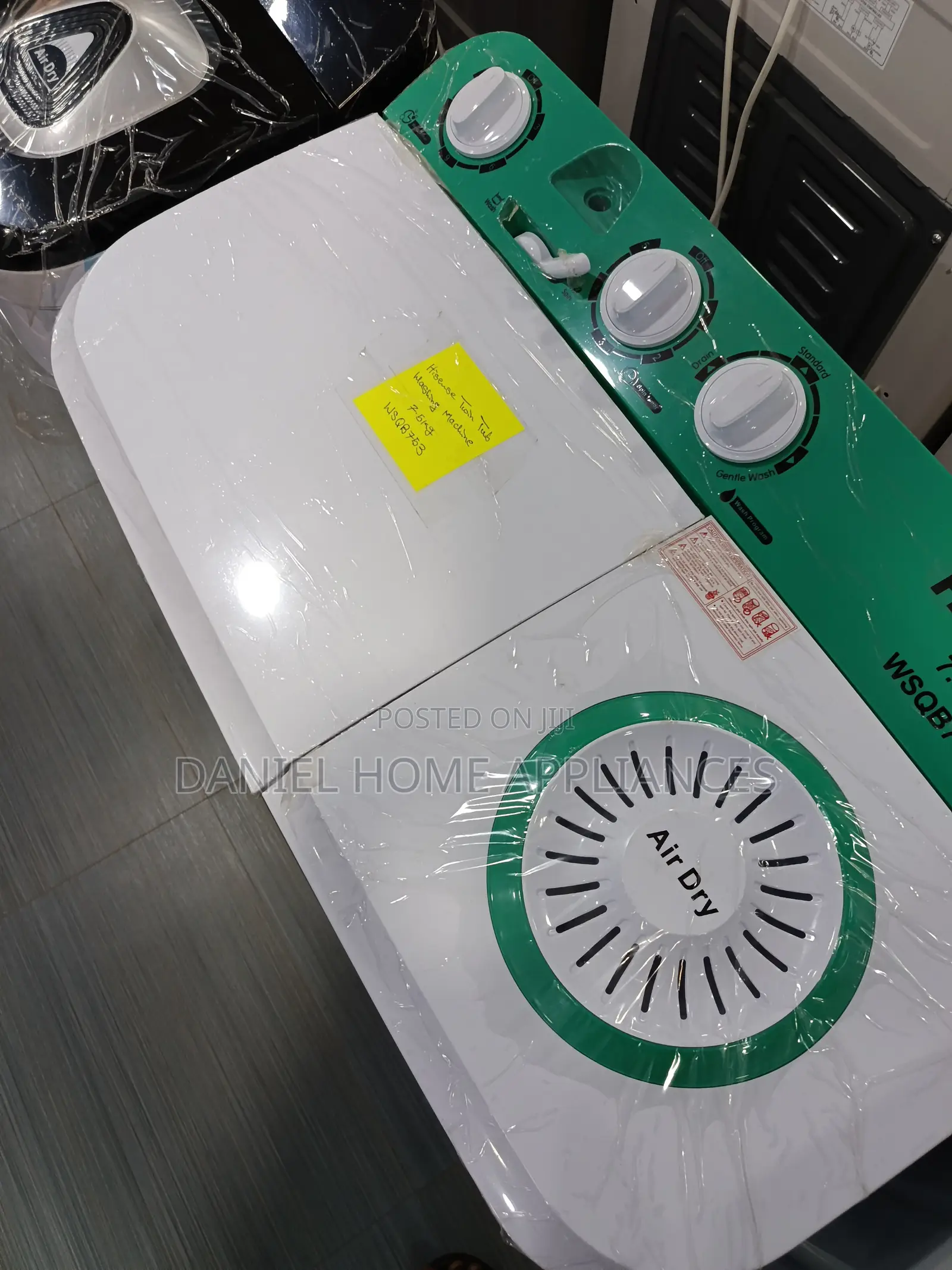 Hisense Wsqb753 Twin Tub Washing Machine