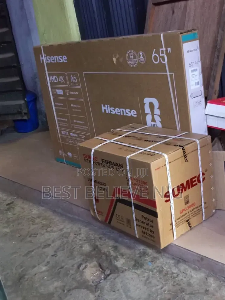 Original Hisense Smart 75 Inches