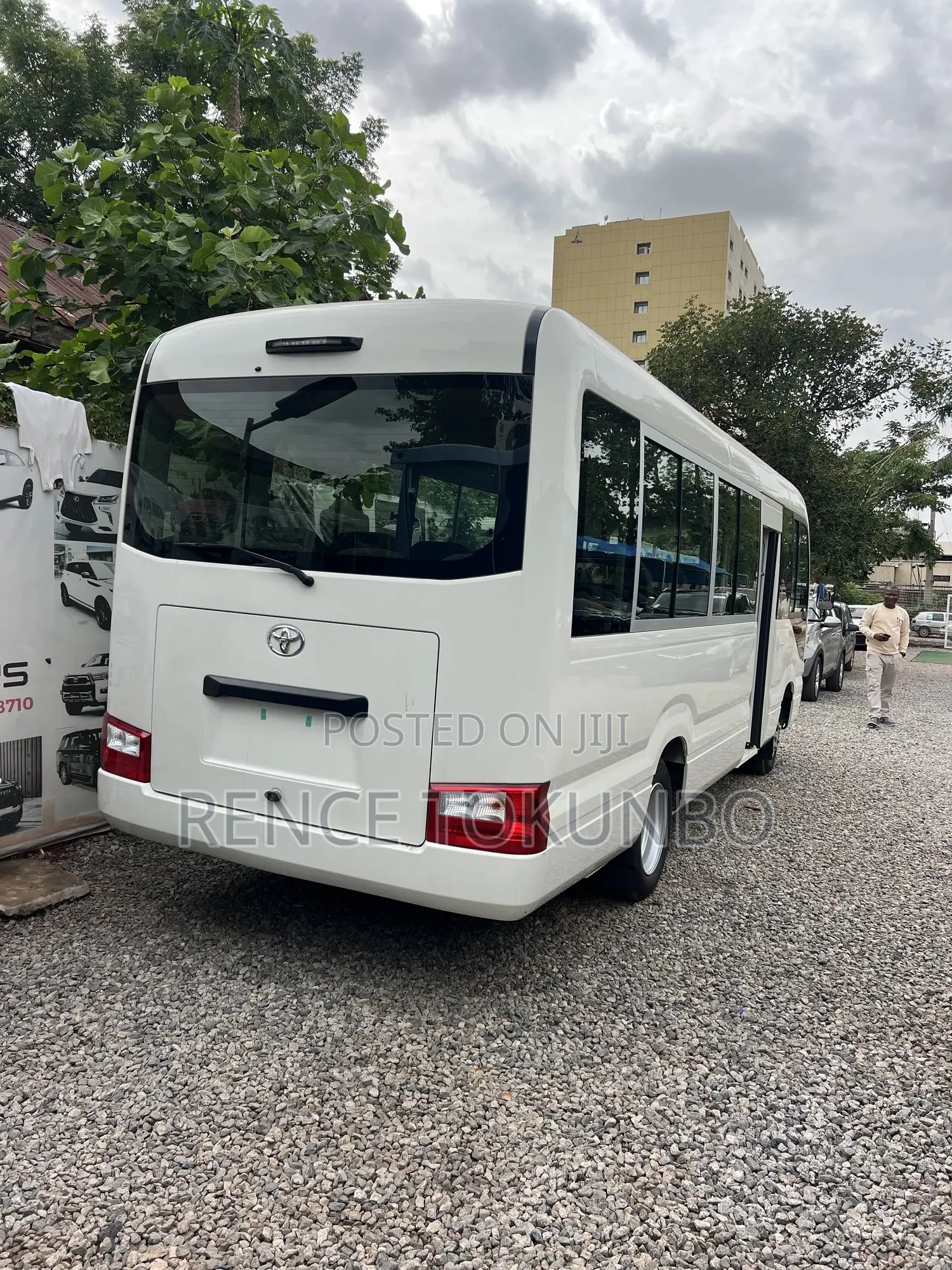 New Toyota Coaster 2025 White