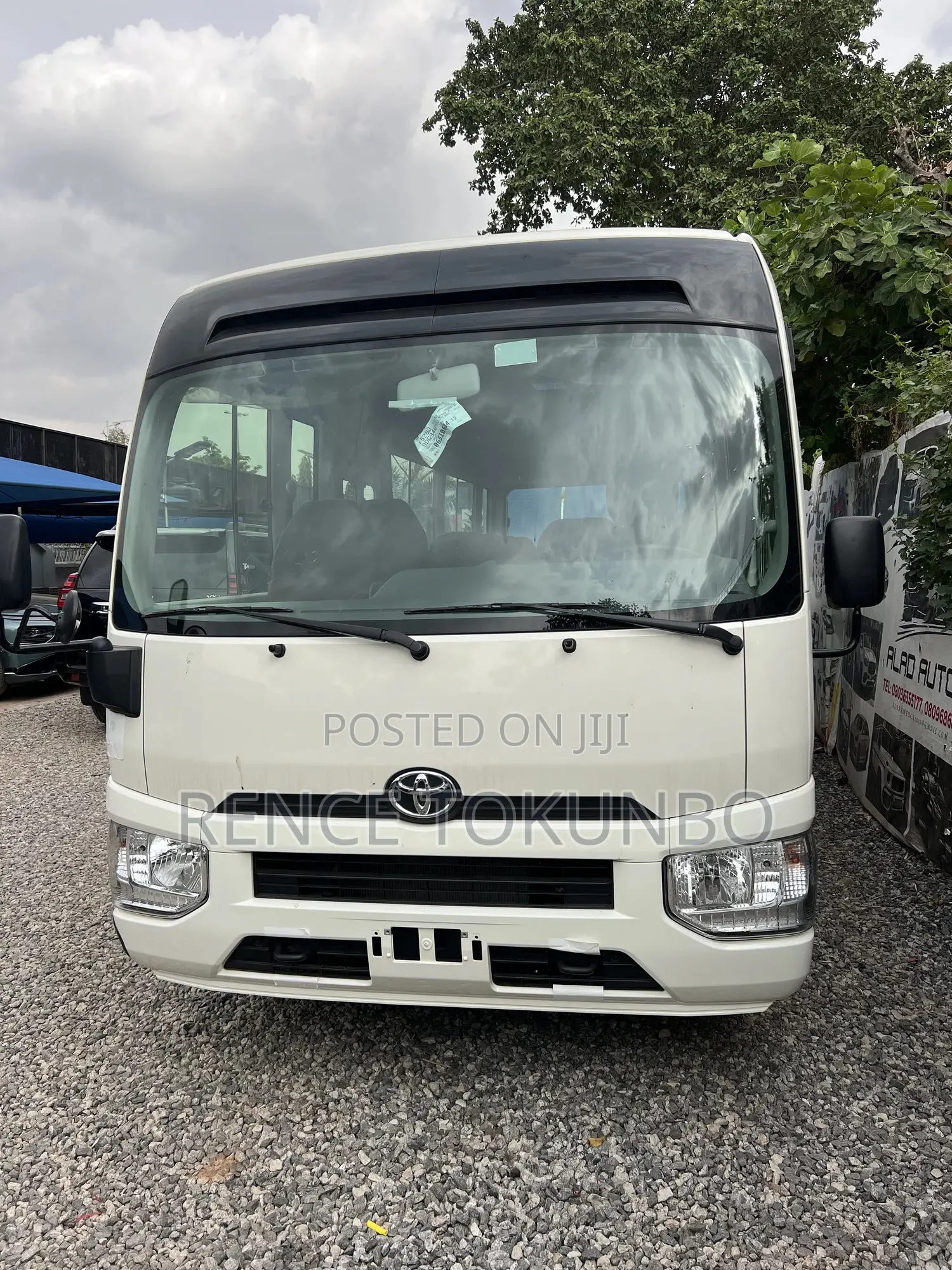 New Toyota Coaster 2025 White
