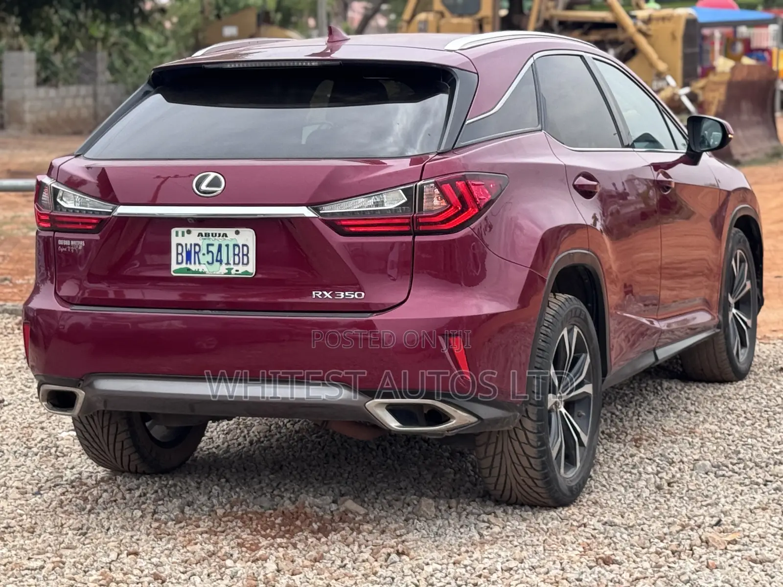 Lexus RX 350 AWD 2016 Red