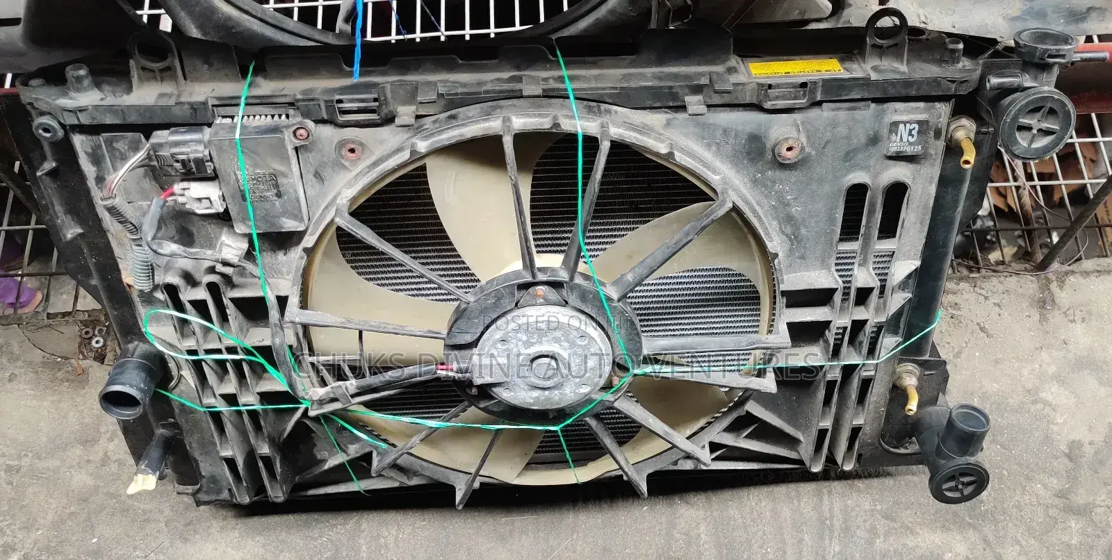 Tokunbo Radiator Fantoyota Corolla 2008-12