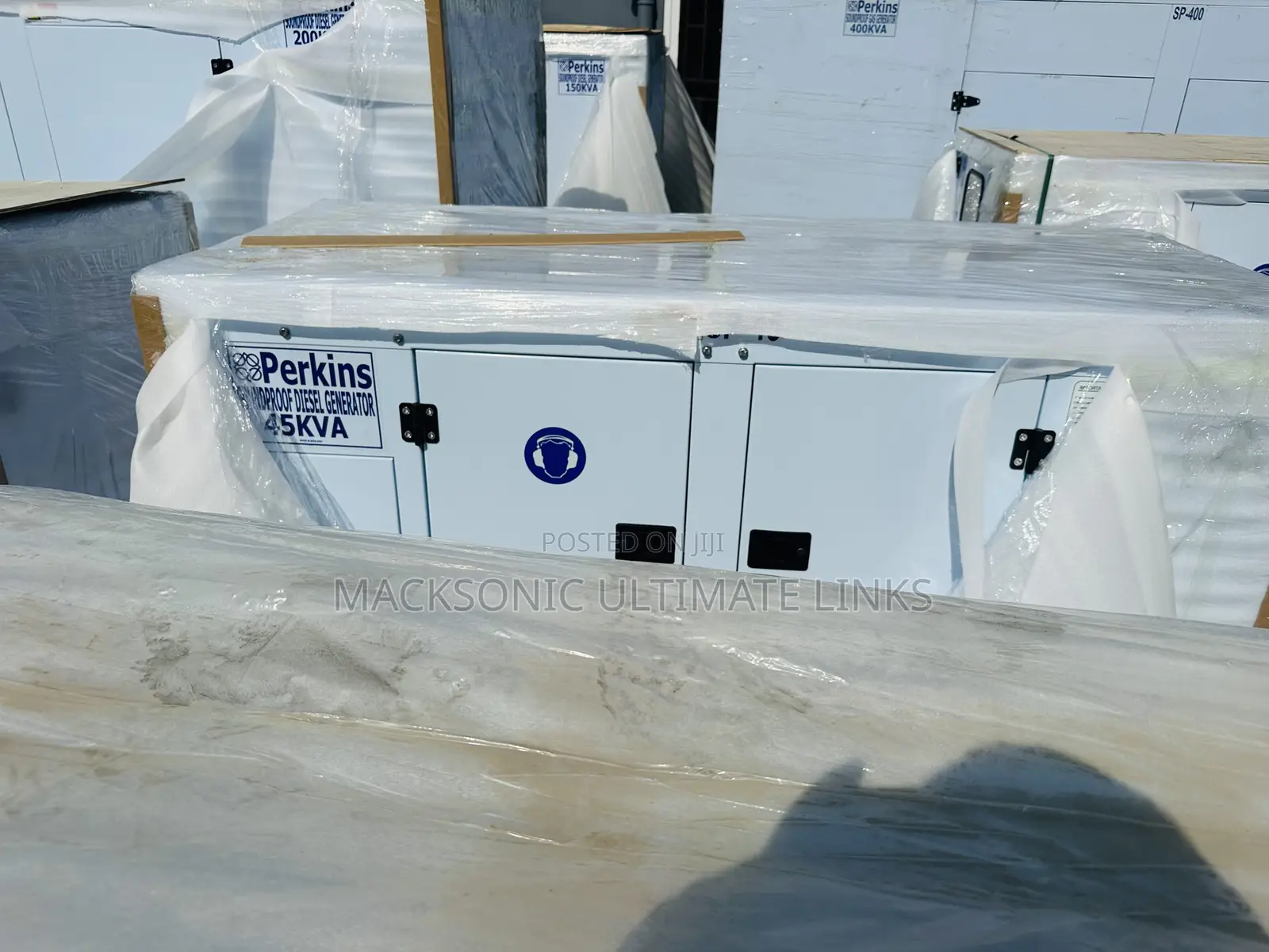 Sp45kva Perkins Soundproof Generator With Warranty