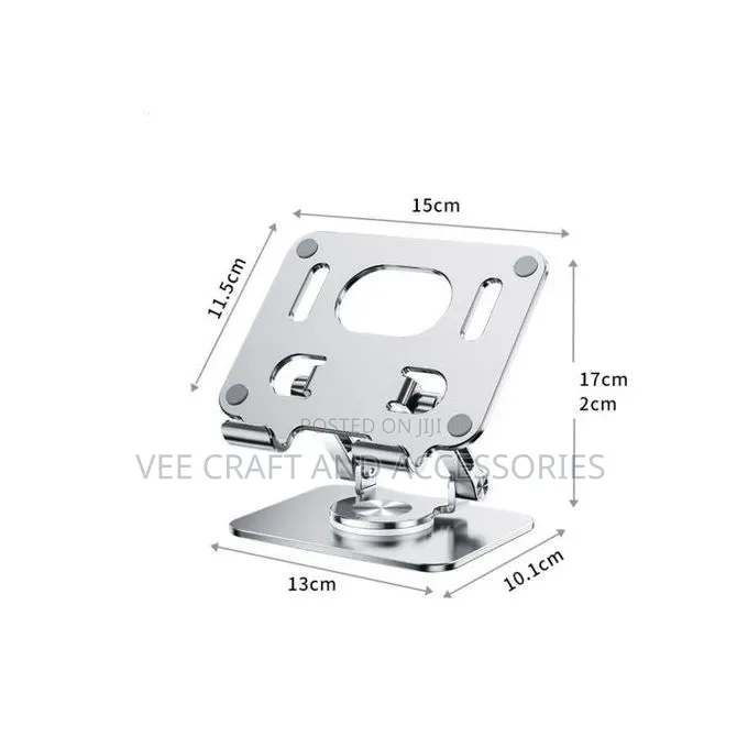 Super Quality 360° Rotating Foldable Metal Tablet/Phone Holder