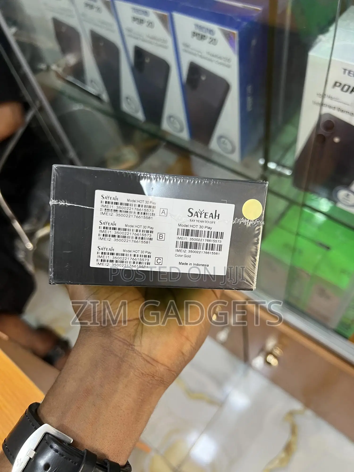 New Infinix Hot 30 Play 128 GB Blue