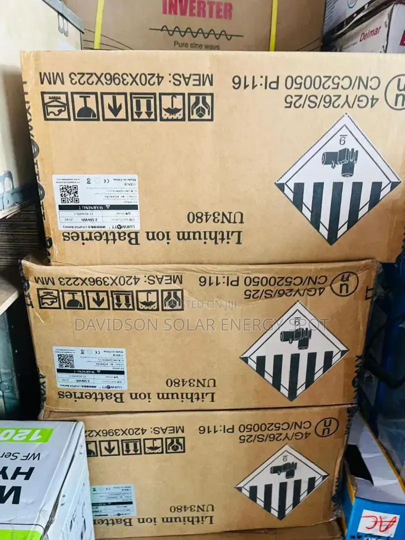 2.56kwh 24v Luxwatt Solar Lithium Ion Battery