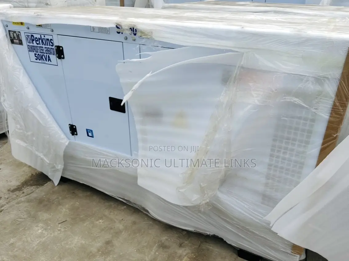 Heavy Duty Sp50kva Perkins Soundproof Generator With Warranty