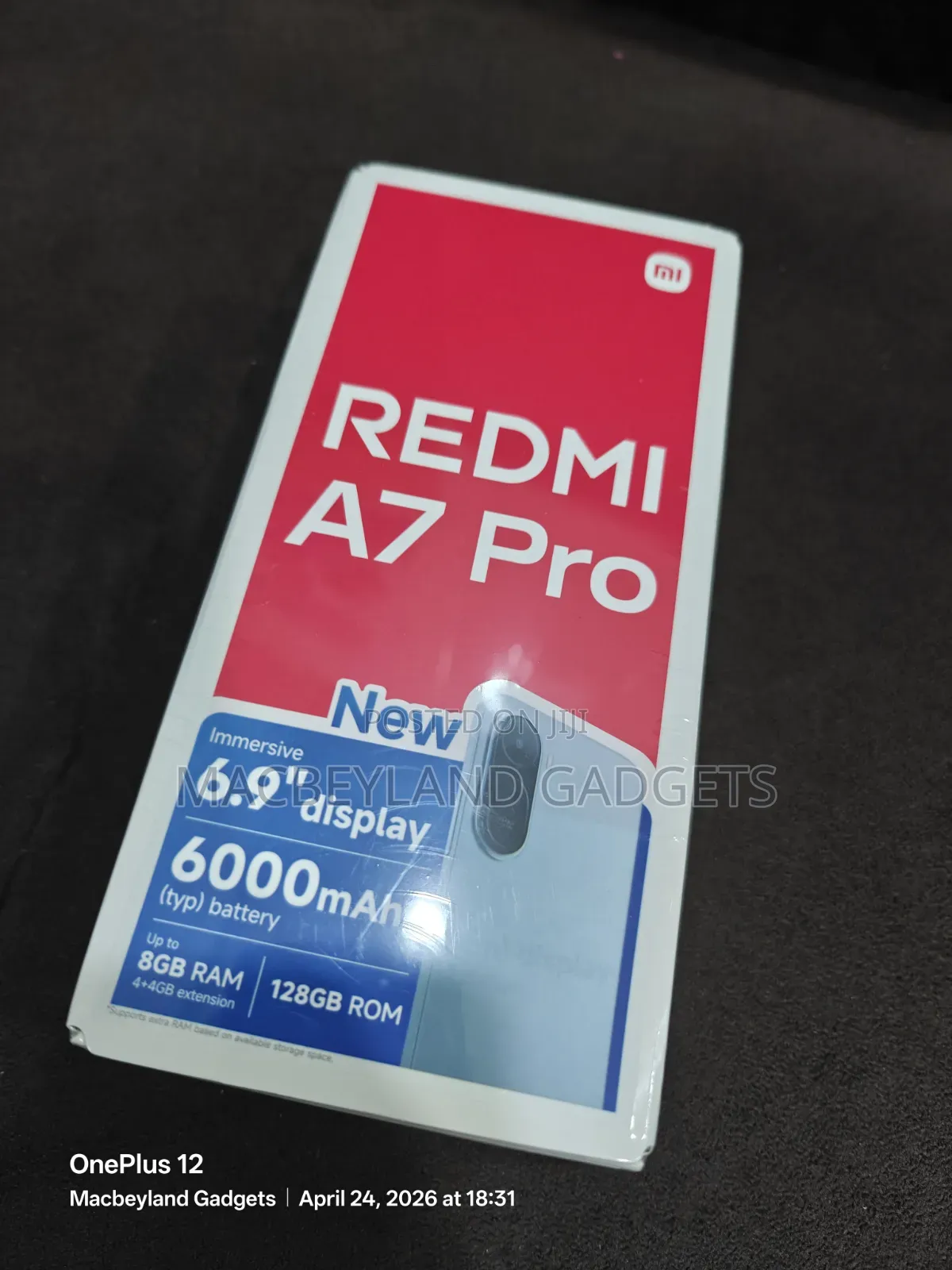 New Xiaomi Redmi A7 Pro 128 GB Black