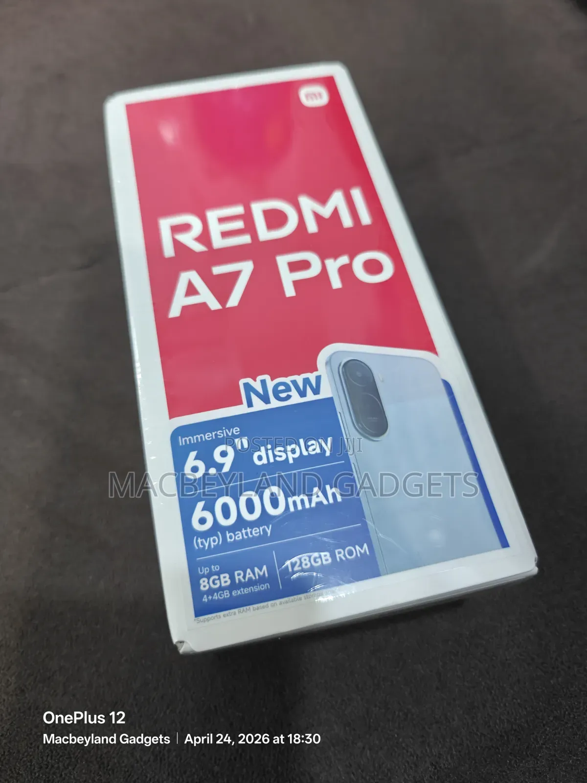 New Xiaomi Redmi A7 Pro 128 GB Black