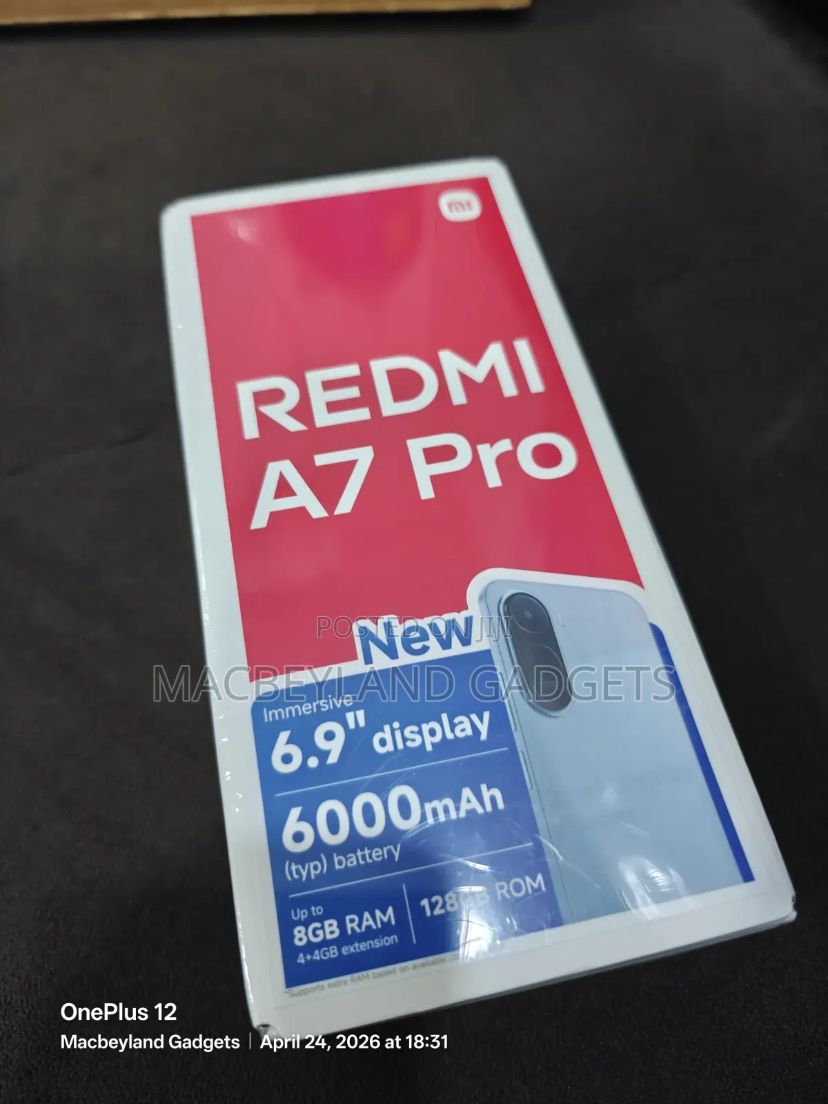 New Xiaomi Redmi A7 Pro 128 GB Black
