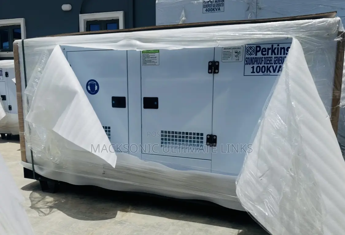 Reliable Sp100kva Perkins Soundproof Generator Perkins Engine