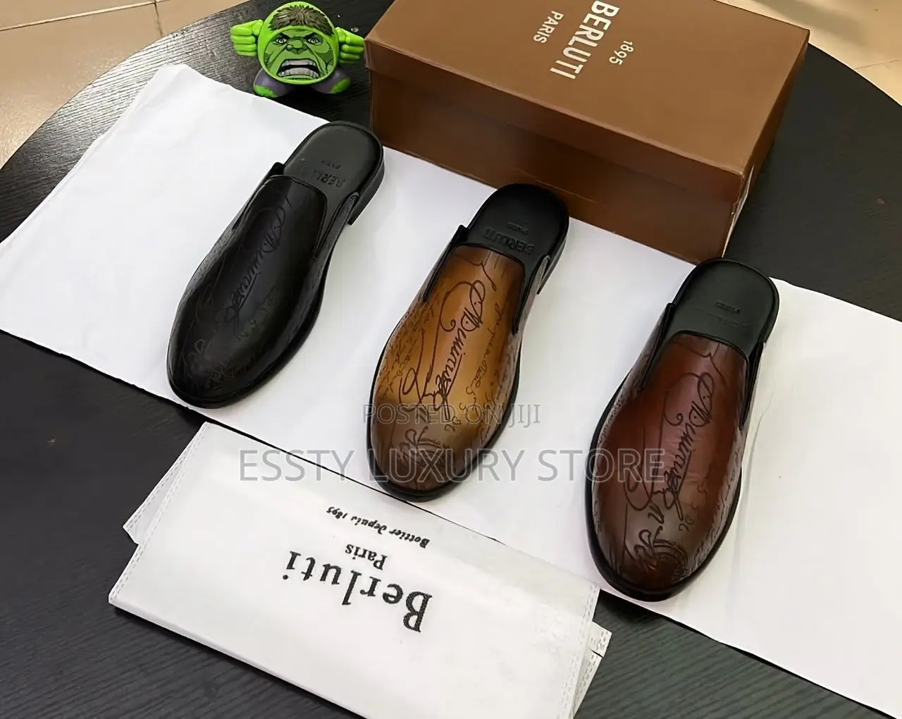 High Quality Luxury 1895 Berluti Paris Mule