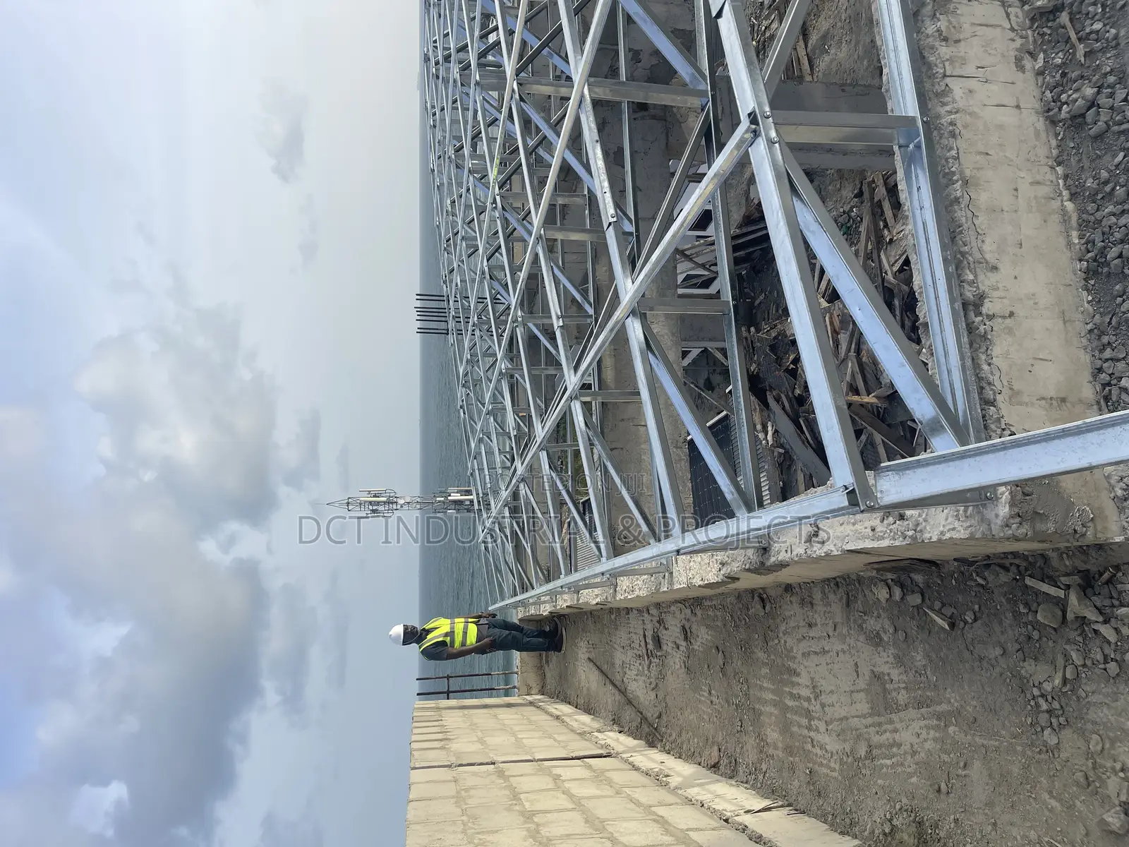 Light Gauge Steel LGS Galvanize Roof Fabricator in Lekki