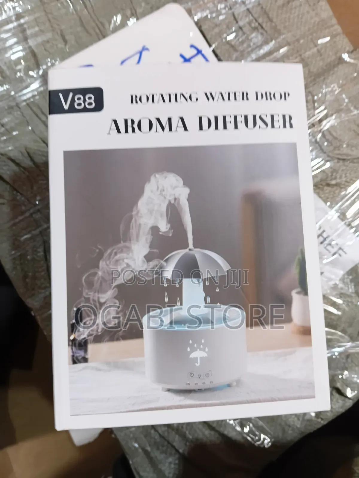 V88 Rotating Water Drop Aroma Diffuser (Umbrella Humidifier)