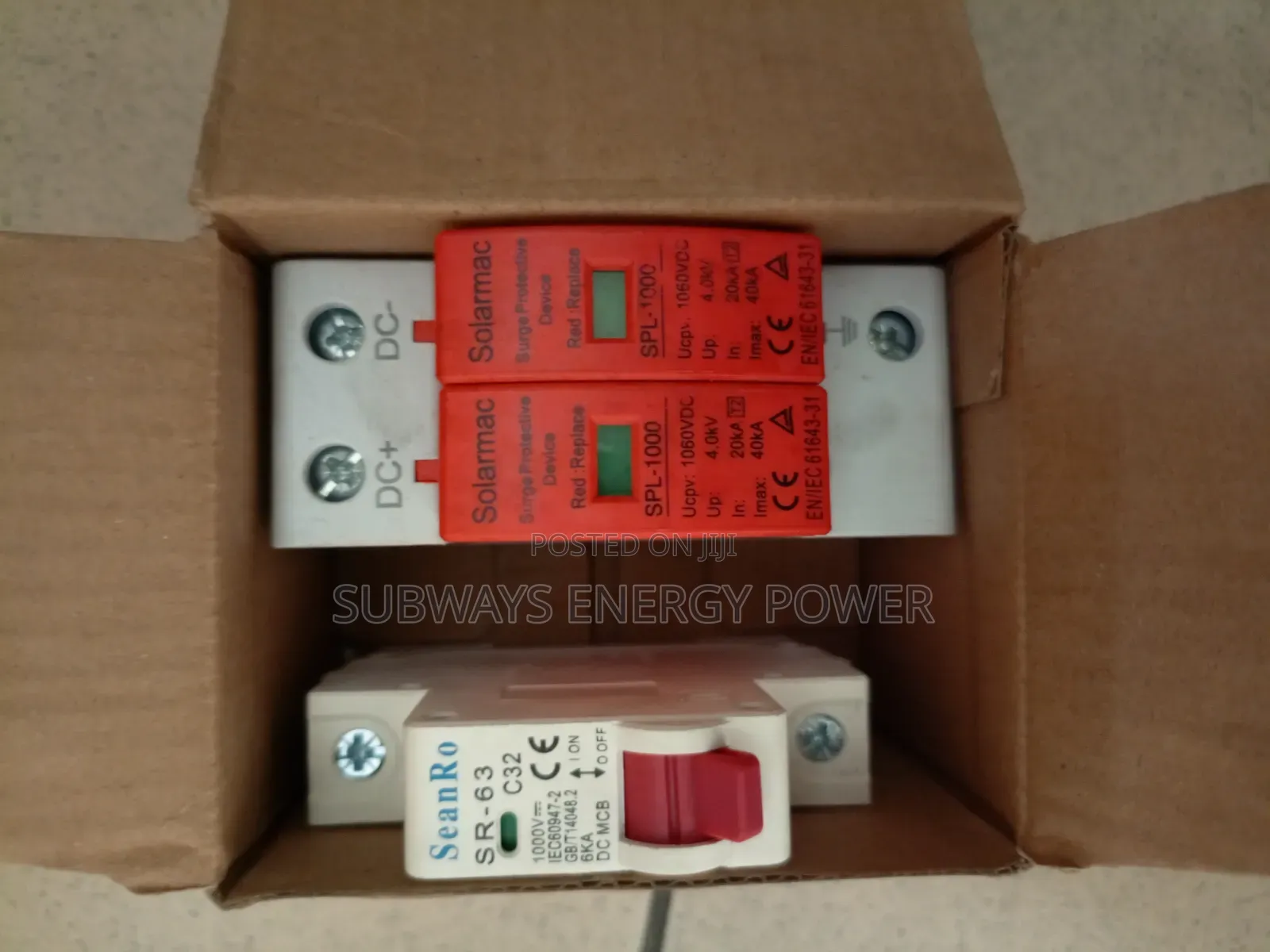Dc Lightning Surge Protective Device