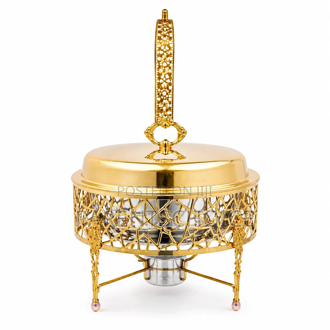 Golden Plated Stainless Steel Chafing Dish - 8litre