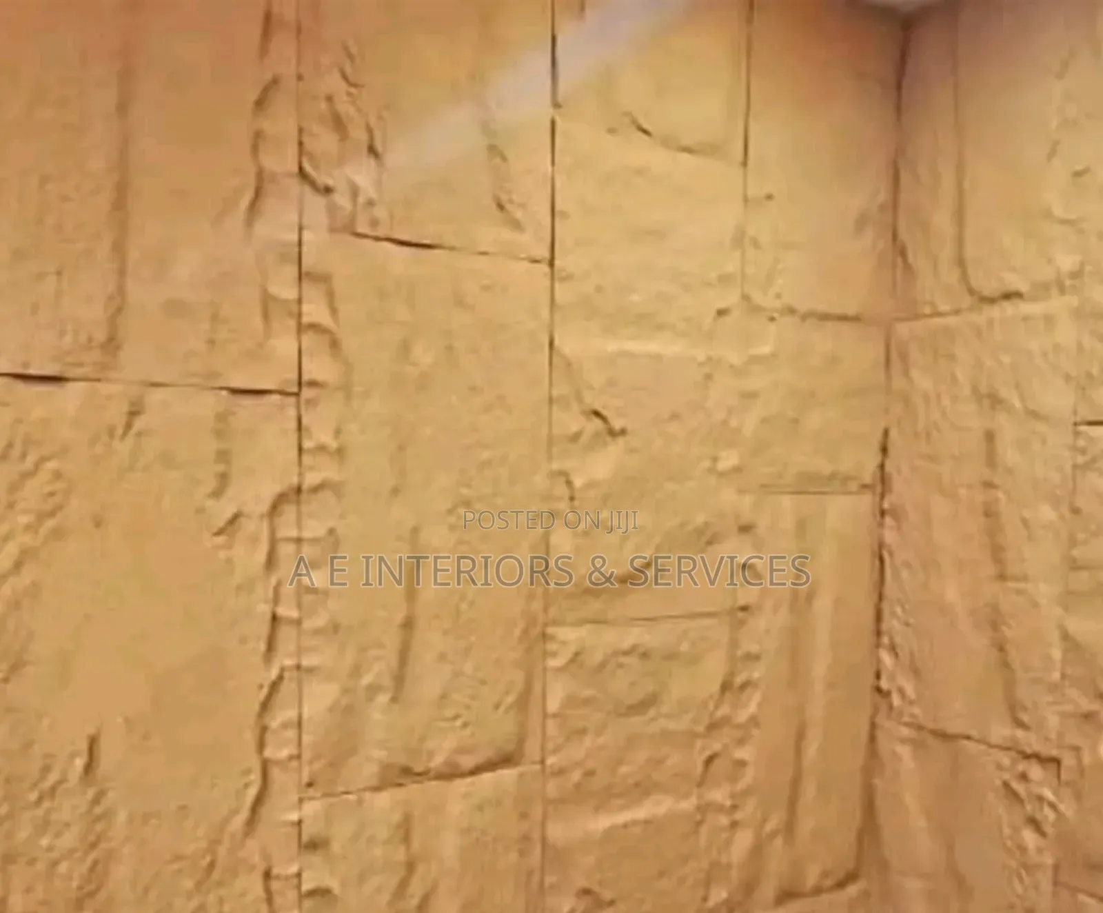 3d Pu Stone Panels 60cm by 120cm