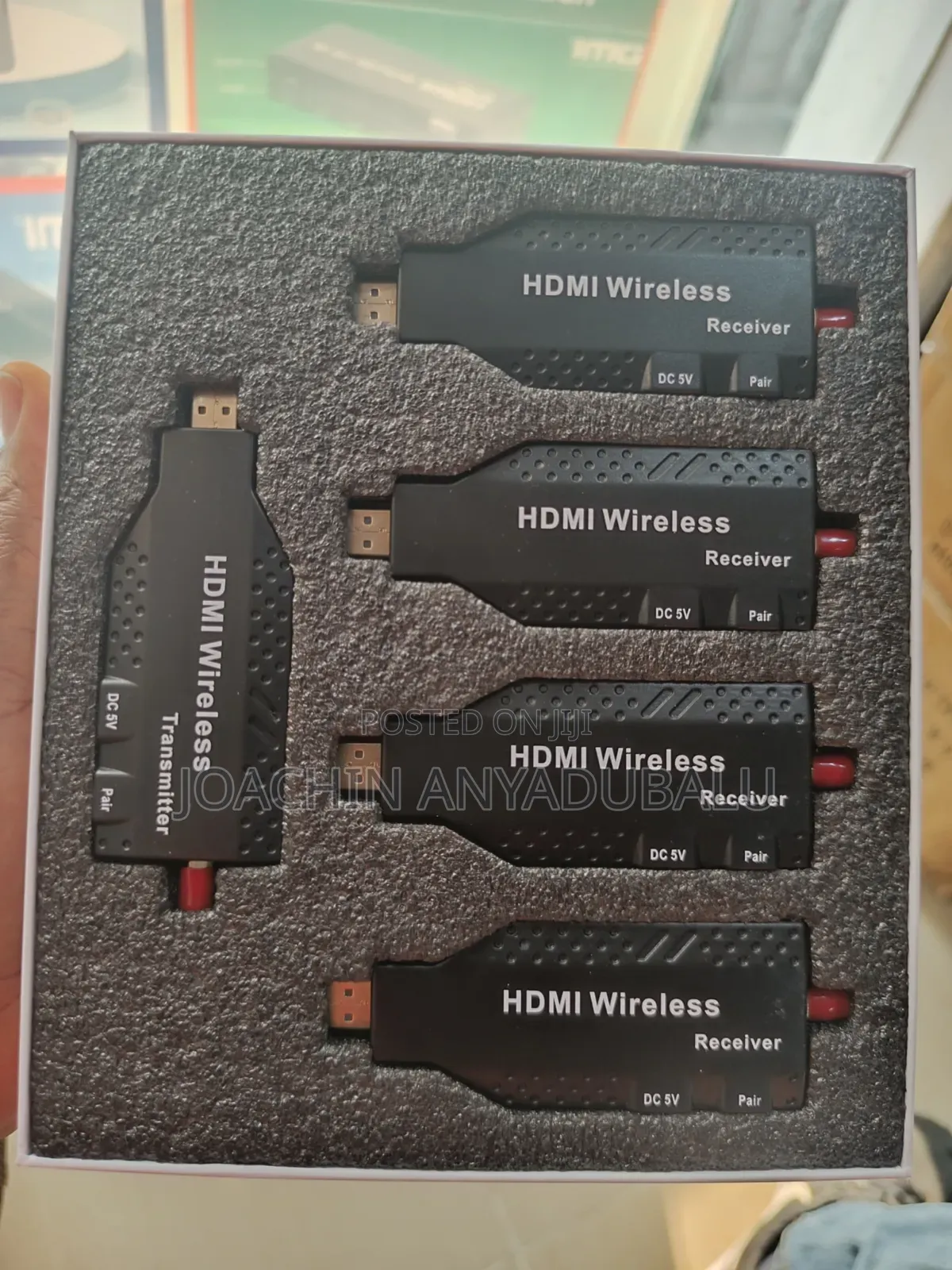 Wireless Hdmi Extender 50 Meters 1 Transmitter 4 Receiver