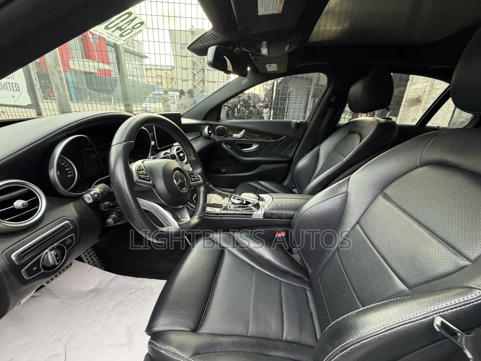 Mercedes-Benz C300 2015 Red