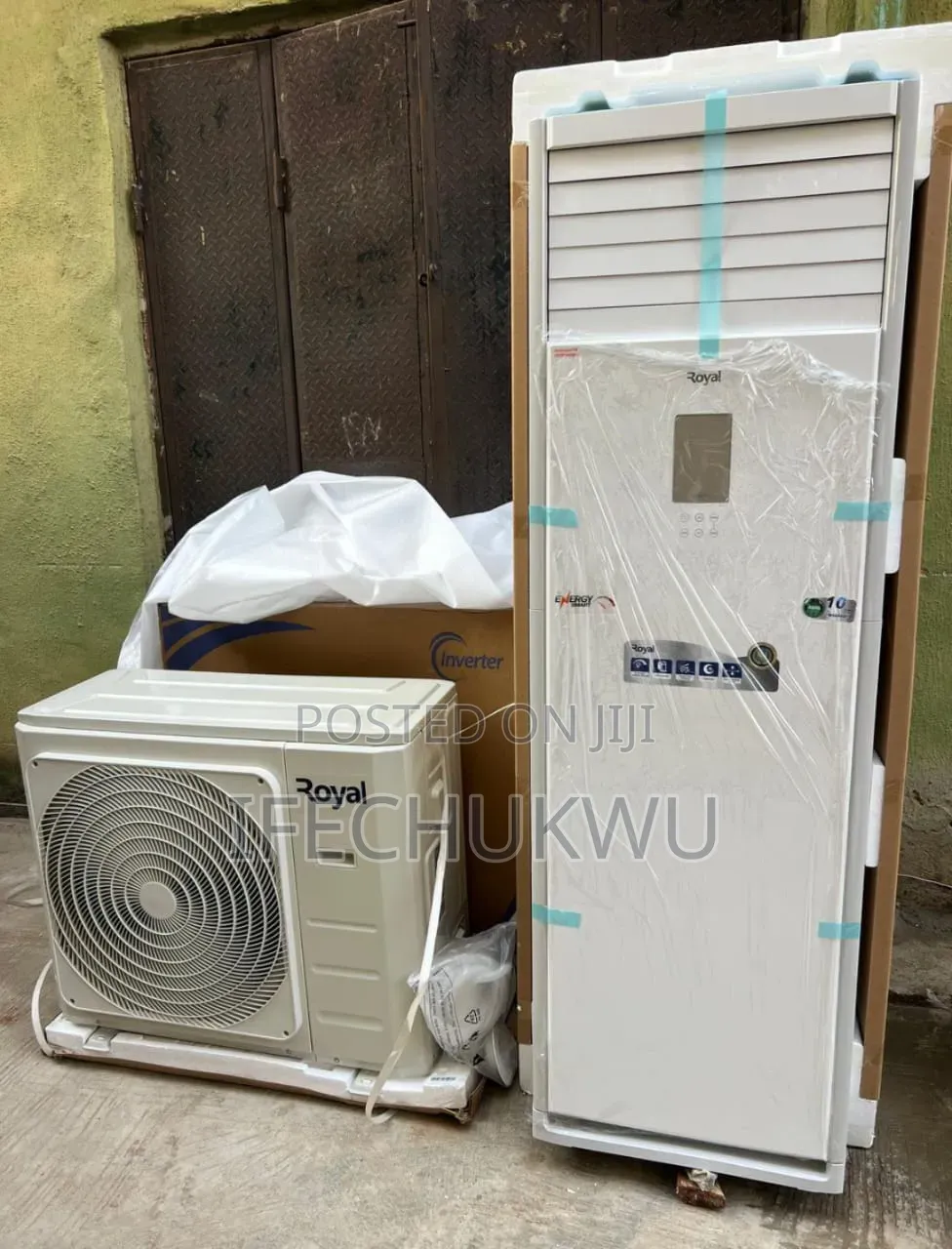 Original Royal 5 Tons R410a Inverter Standing Unit Air Conditioner