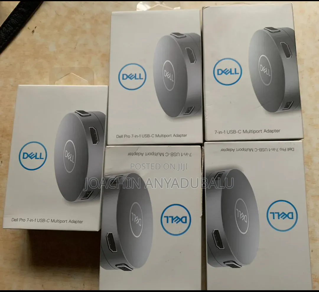 Dell Pro 7-in-1 Usb-C Travel Hub (Da310) Docking Station Plug Play