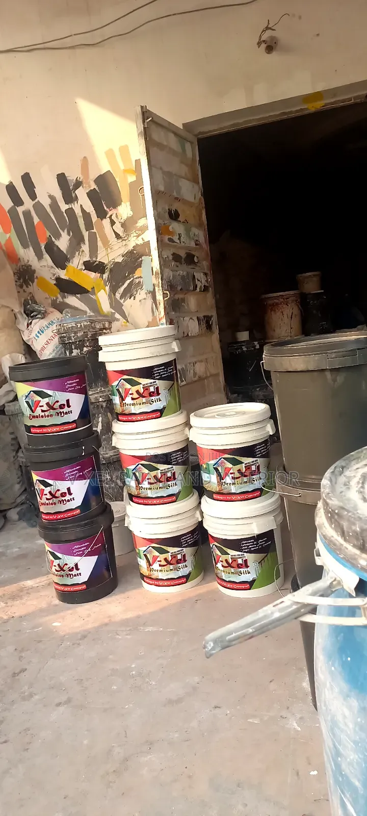 V-xel Paint And Production Of Materials