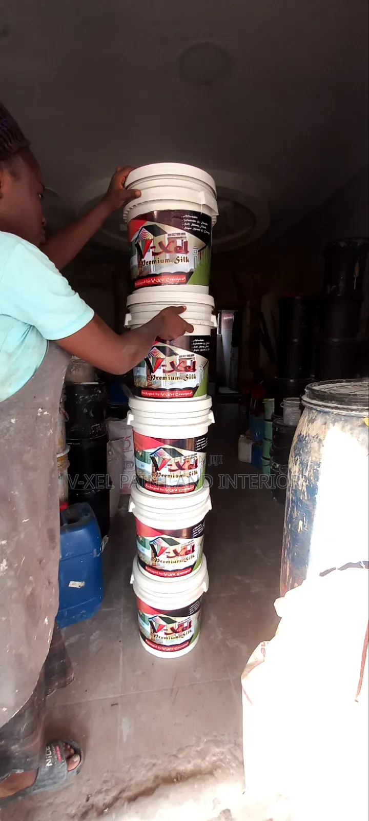 V-xel Paint And Production Of Materials