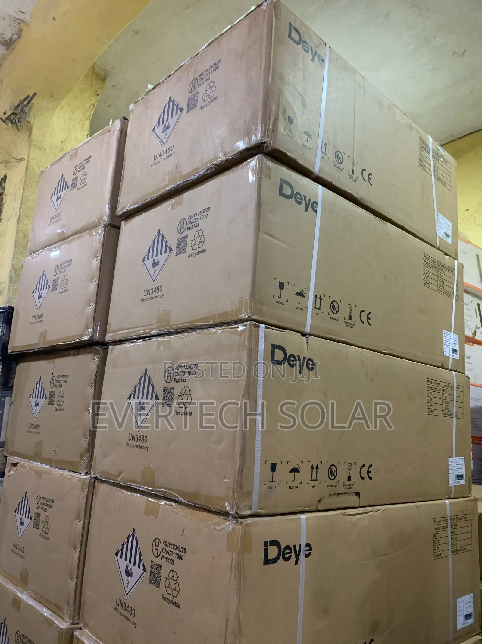 Deye 16kwhs 314a 48v Lithium Ion Phosphate Battery