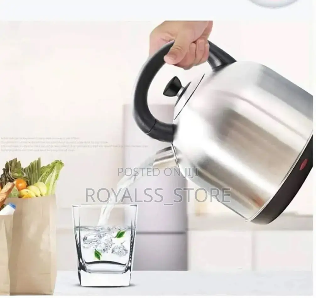 High Quality Slivers Criest Electric Kettle 8 Liters