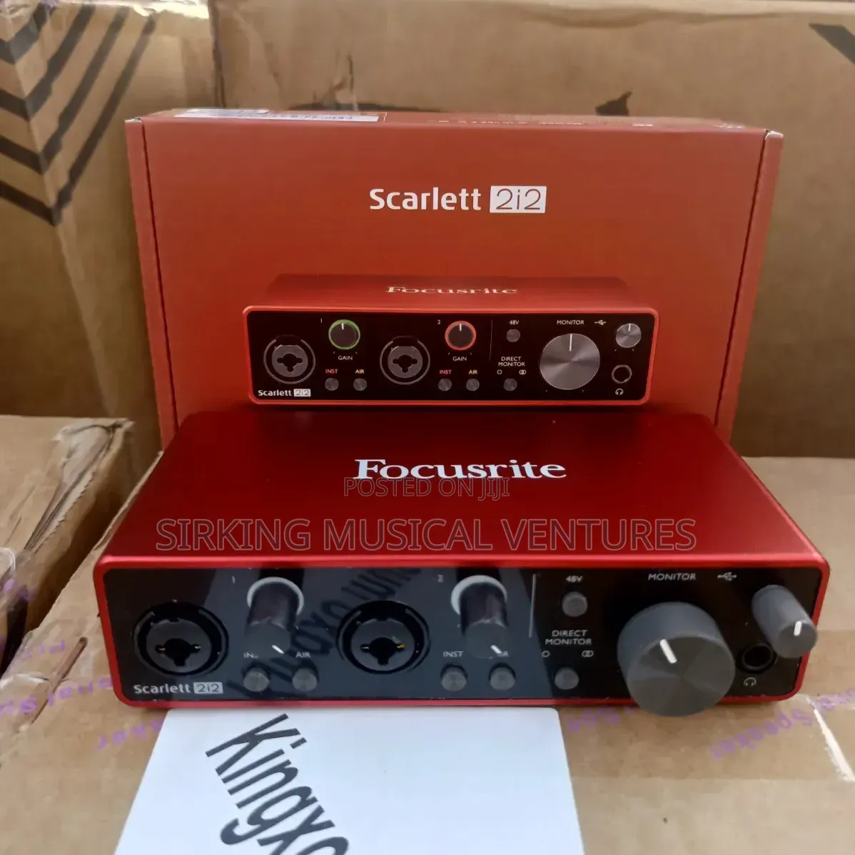 Focusrite 2i2 Soundcard