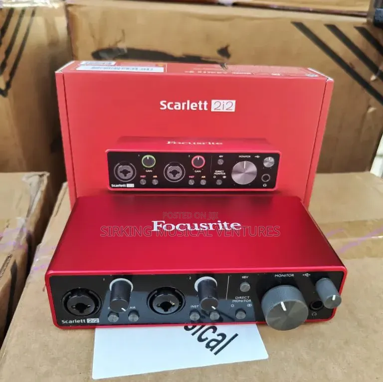 Focusrite Scarlet 2i2 Soundcard