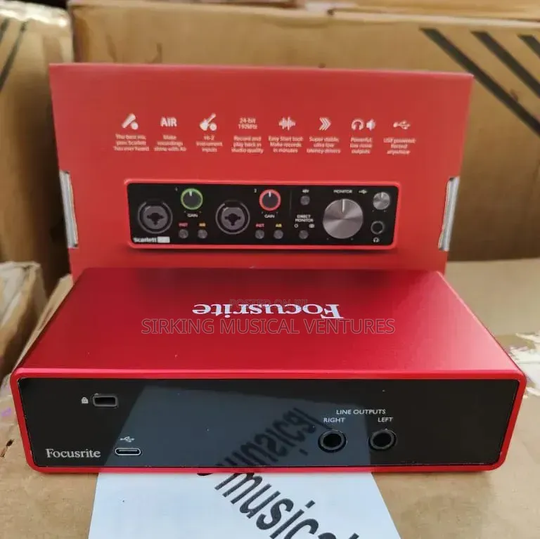 Focusrite Scarlet 2i2 Soundcard