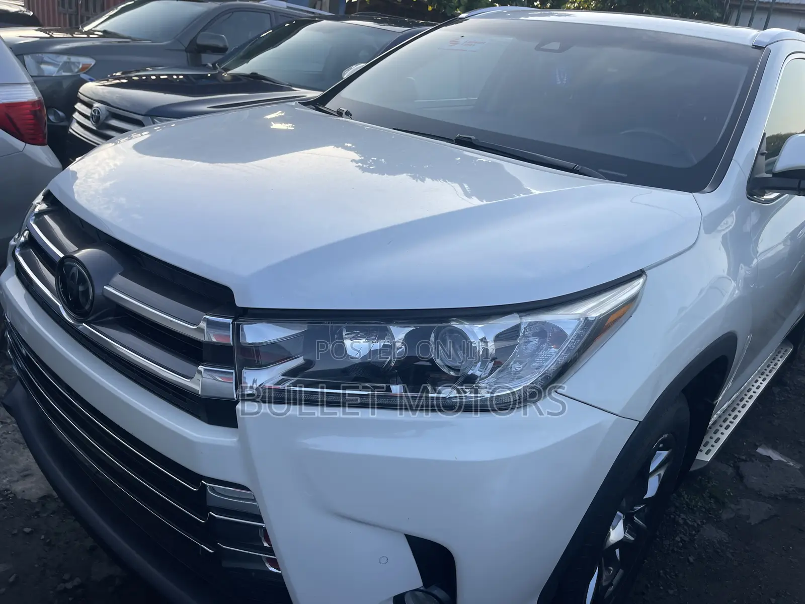 Toyota Highlander Limited Platinum 4x4 V6 (3.5L 6cyl 8A) 2018 White