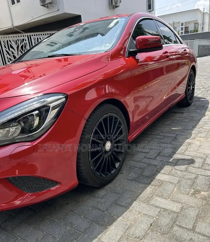 Mercedes-Benz CLA-Class 2015 Red