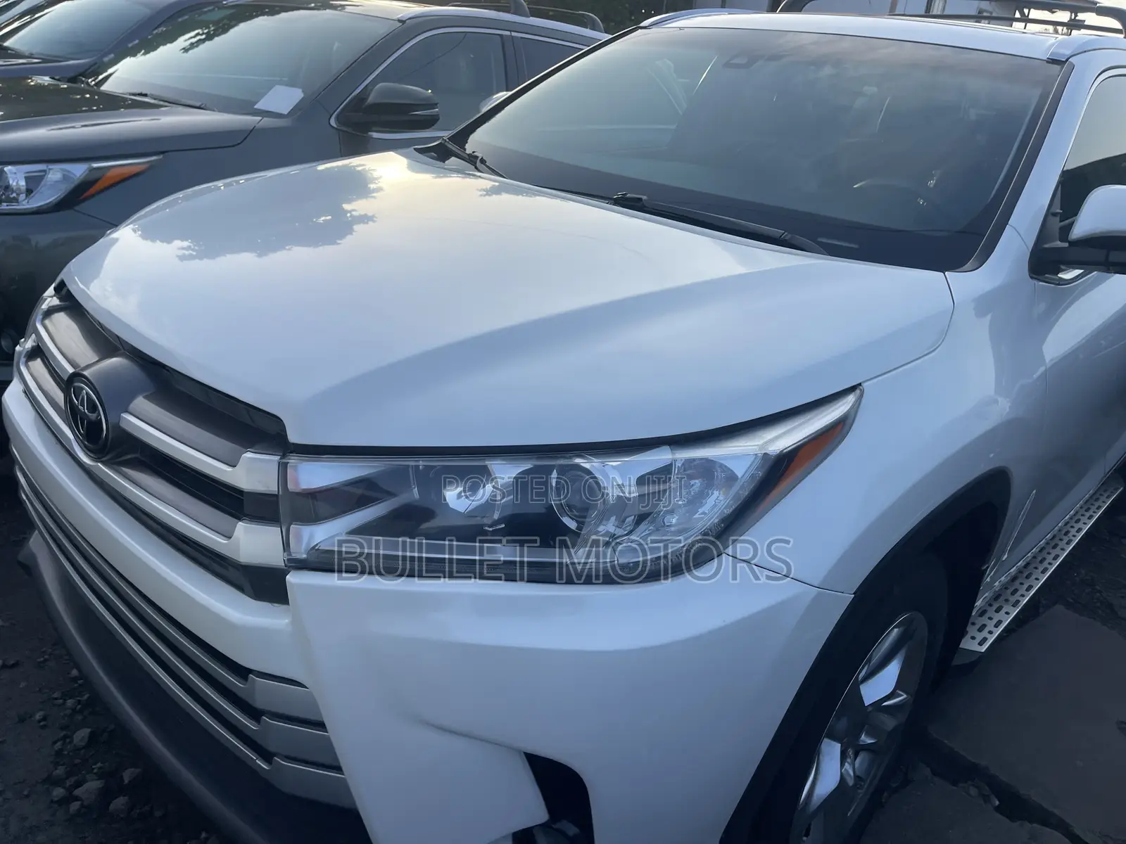 Toyota Highlander Limited V6 4x4 (3.5L 6cyl 6A) 2016 White
