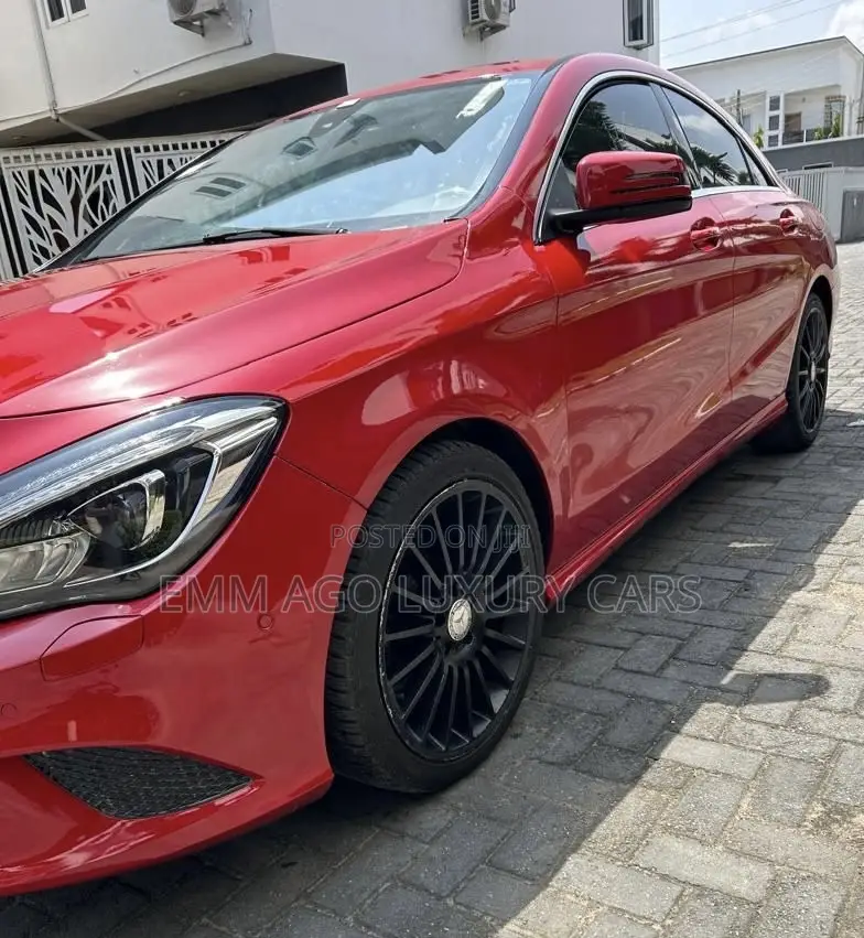 Mercedes-Benz CLA-Class 2015 Red