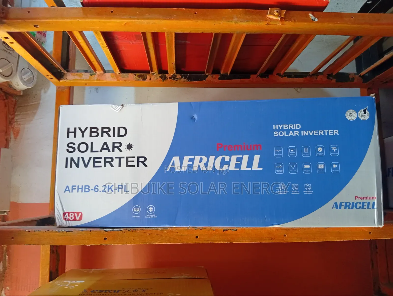 Hybrid Solar Inverter Africell 6.2kva