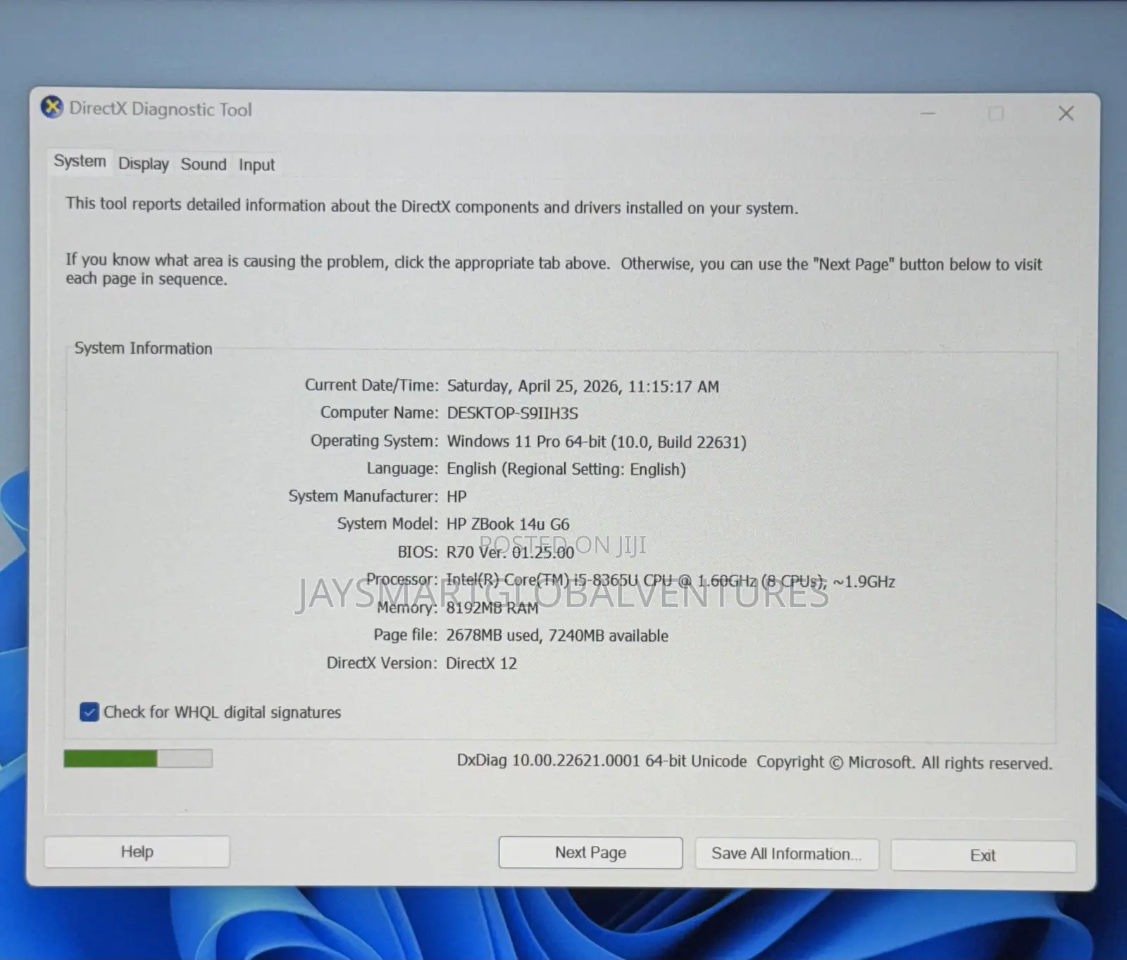 Laptop HP ZBook 14u G6 8GB Intel Core i5 SSD 256GB