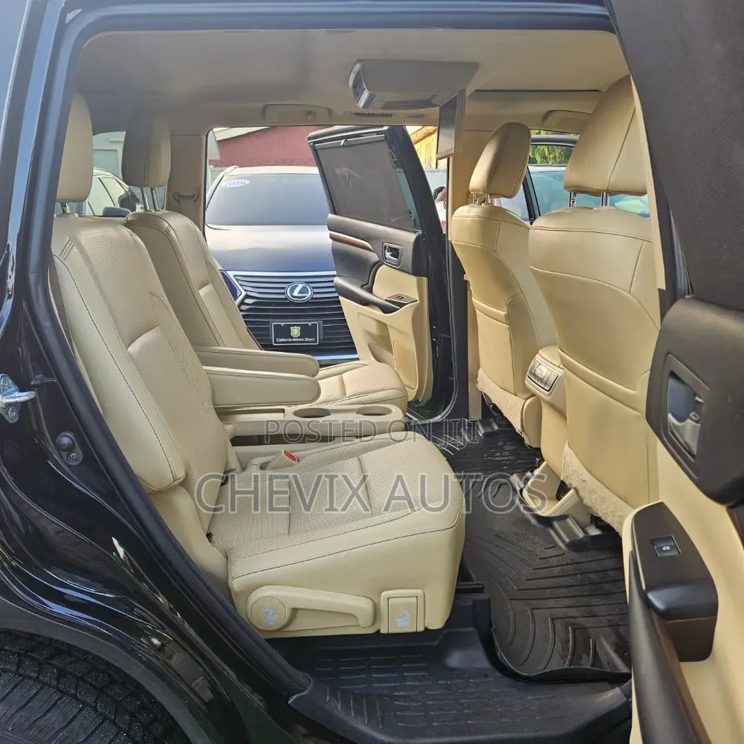 Toyota Highlander Limited 4x4 V6 (3.5L 6cyl 8A) 2017 Black