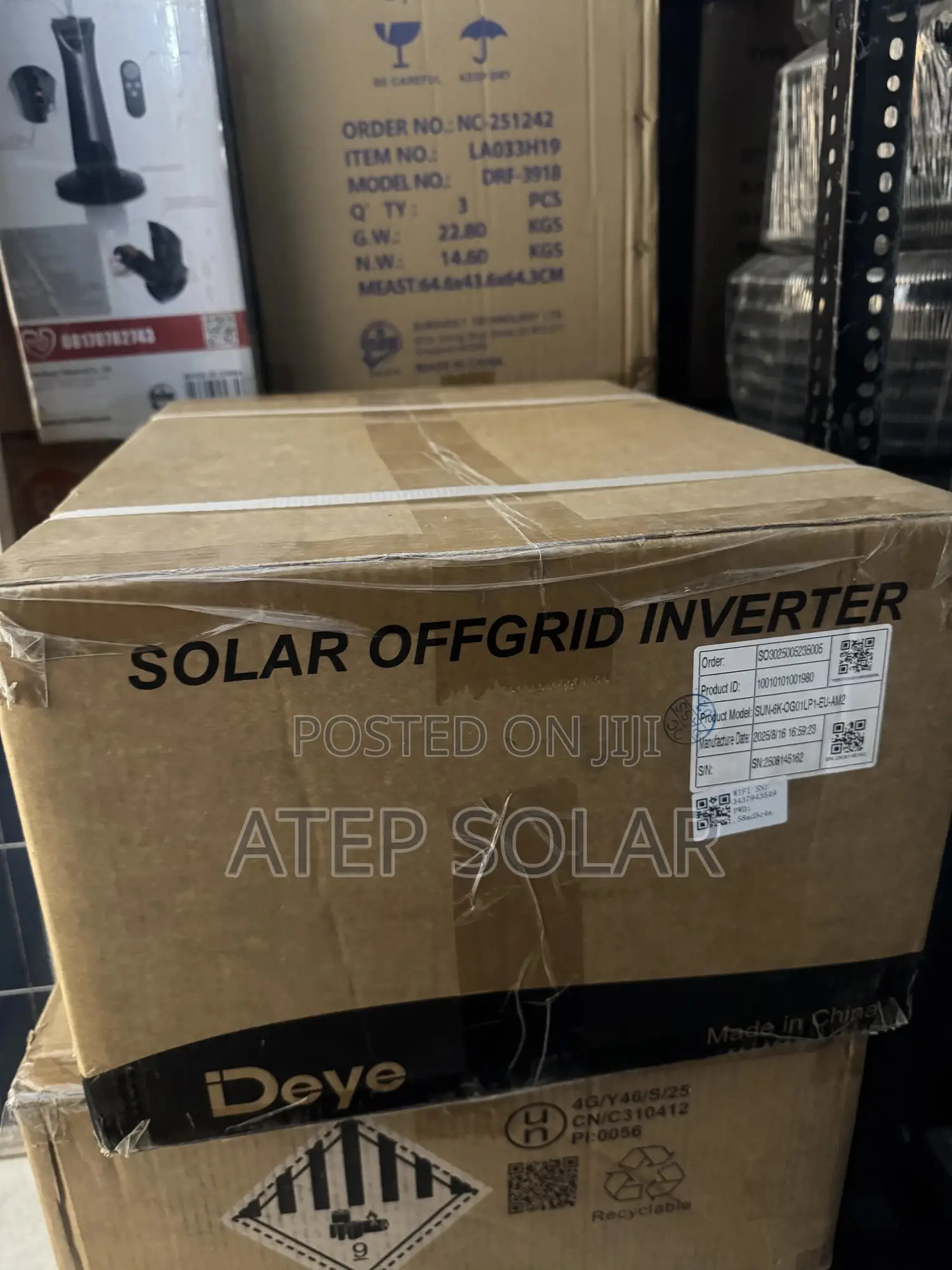 Deye 6kva Hybrid Inverter