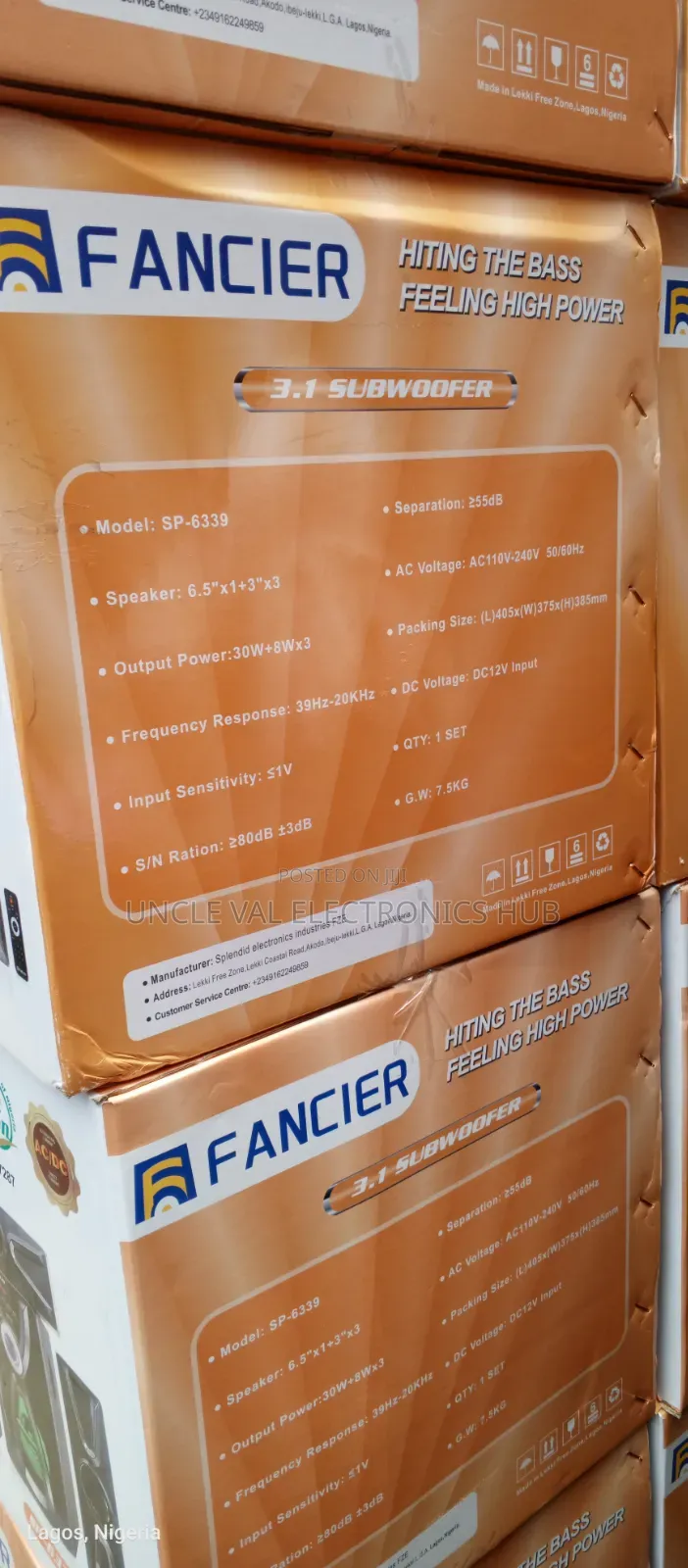 Fancier 3.1ch Hometheater Speakers