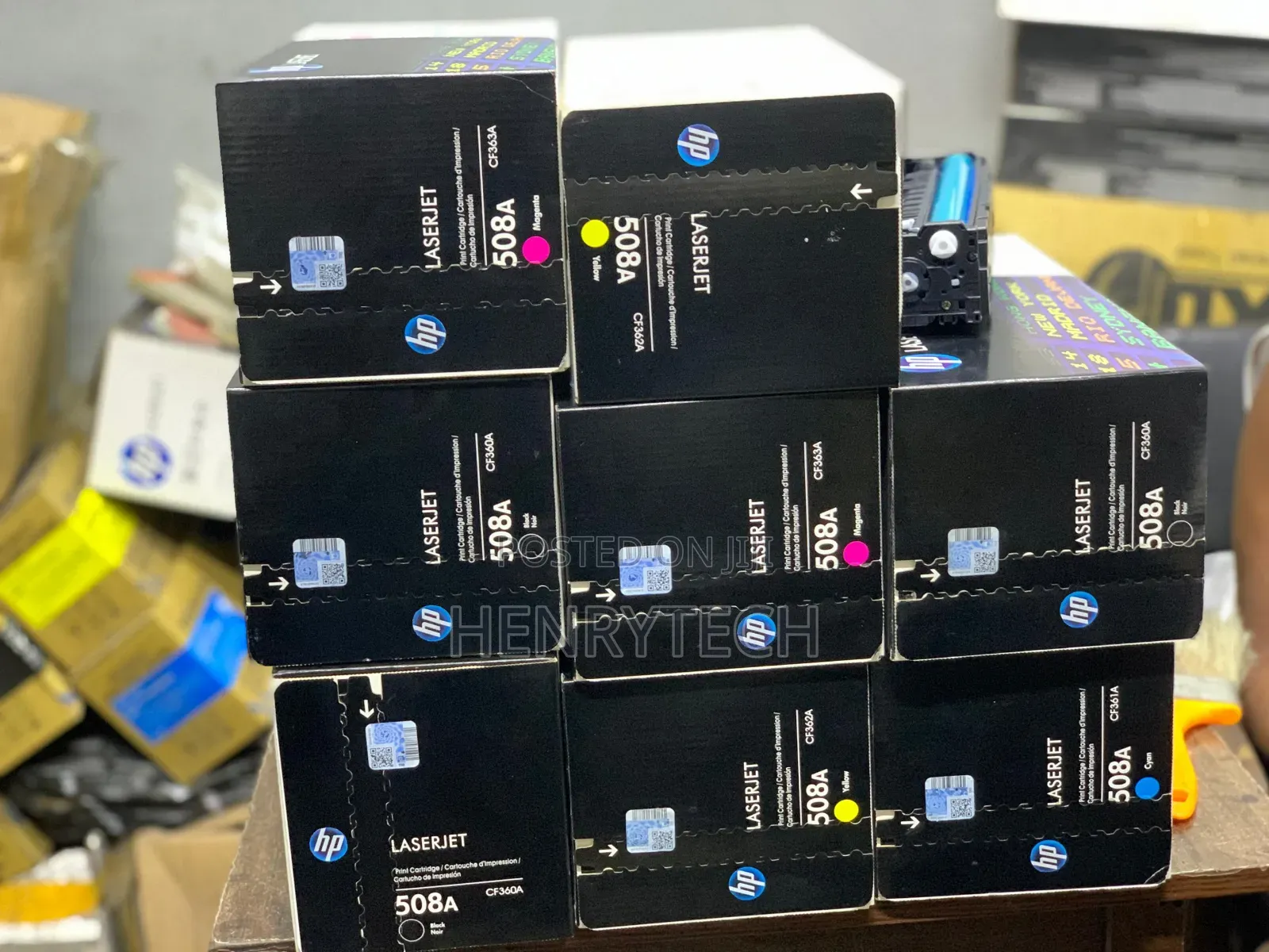 508a Color Toner Genuine Hp Cartridge
