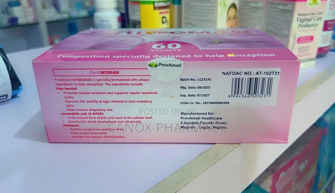 Provaline Fertiwoman (Fertilady) Advanced - 60satchets