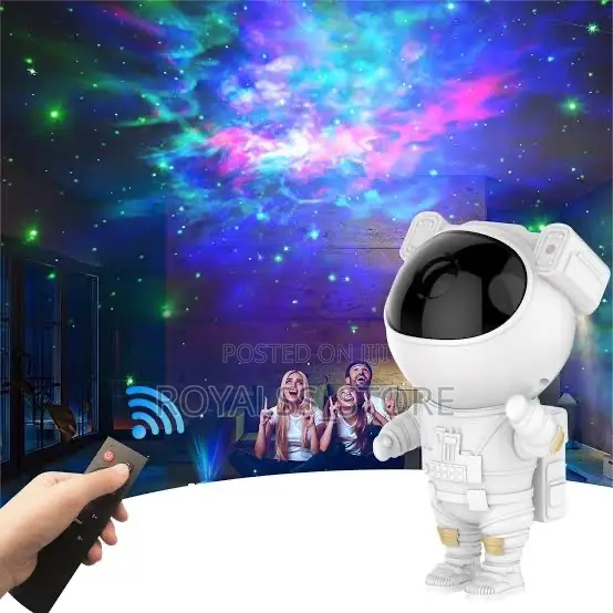 Astronaut Galaxy Projector Night Light Used for Room Decoration.