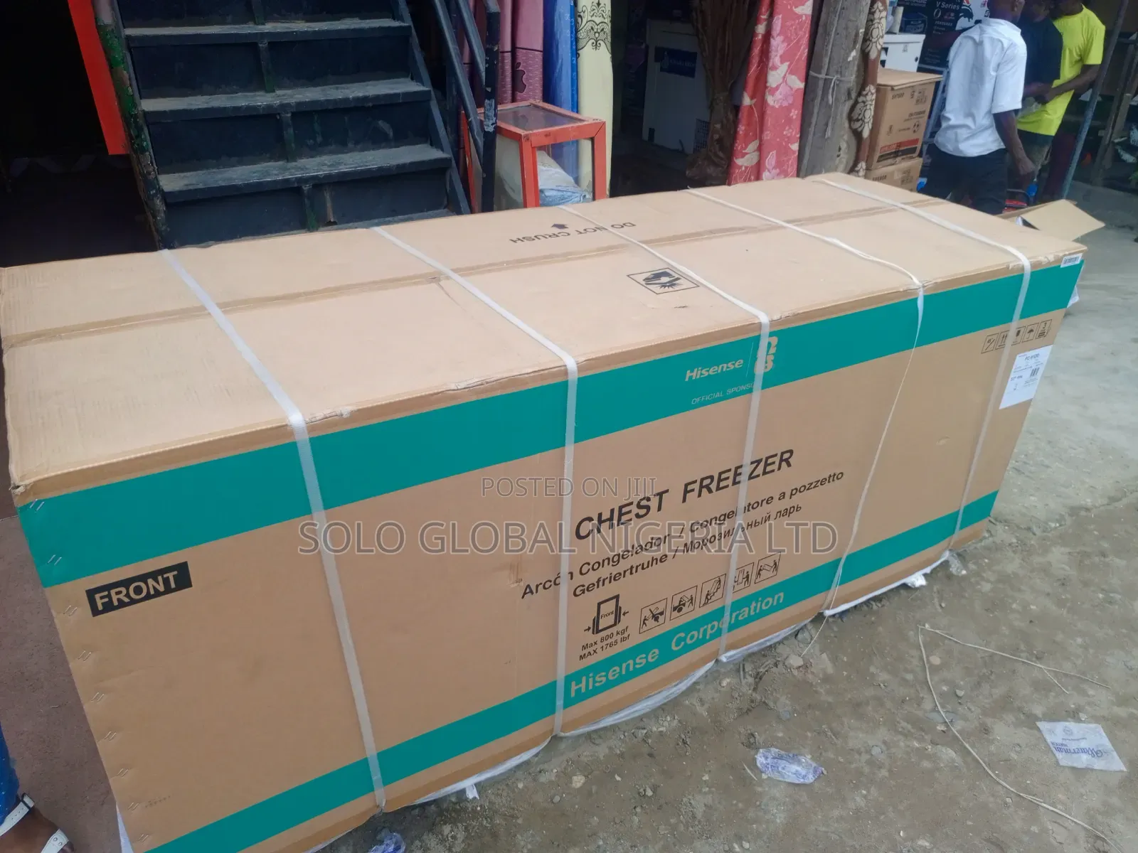 Hisense Chest Freezer 700 Liters Double Door
